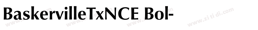BaskervilleTxNCE Bol字体转换